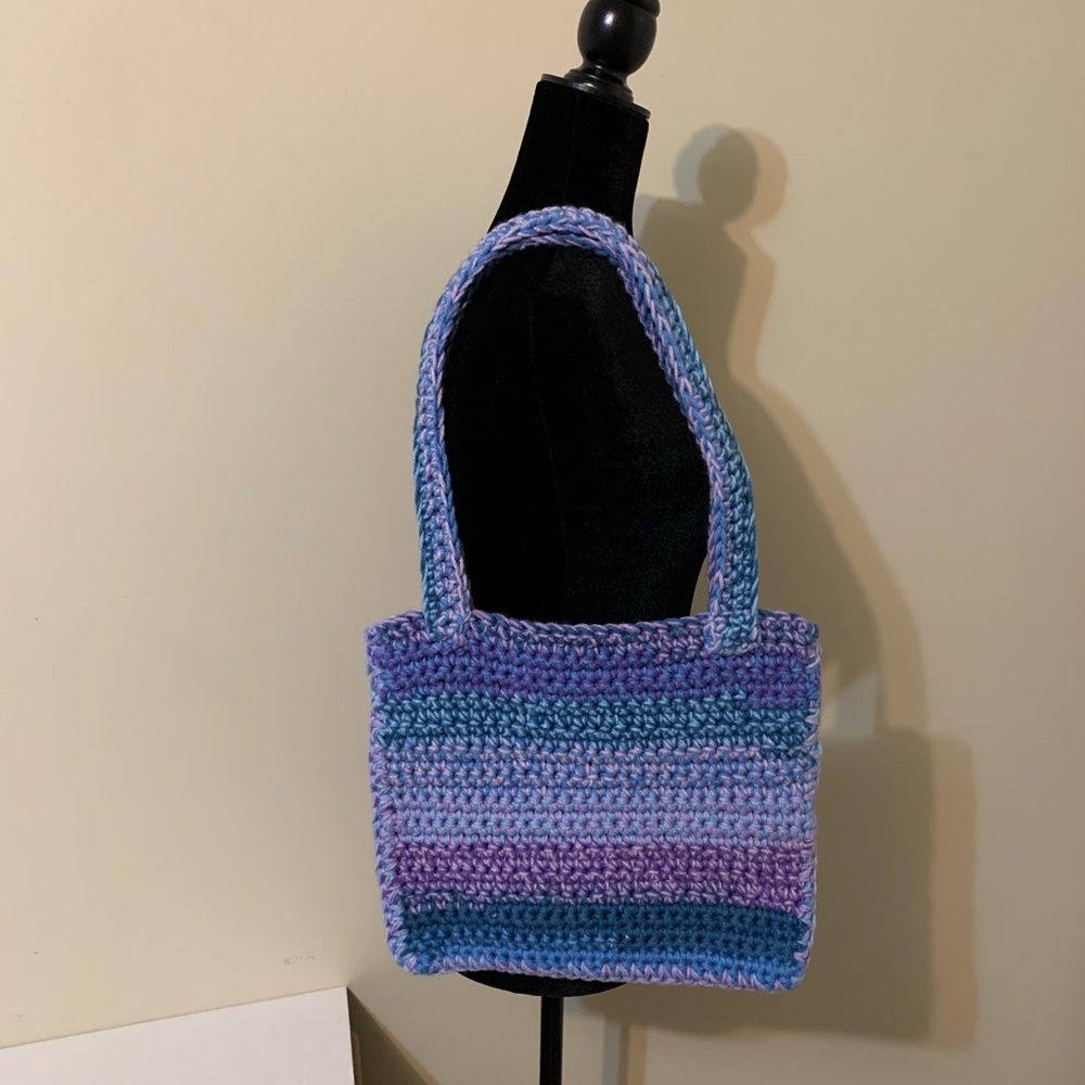Shoulder Bag, handmade, crochet